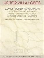 Songs for Soprano and Piano