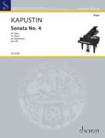 Kapustin: Sonata No. 4 Op. 60 for Piano Solo