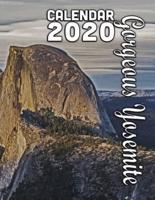 Gorgeous Yosemite Calendar 2020