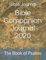 Bible Companion Journal 2020