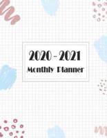2020 - 2021 Monthly Planner