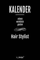 Kalender Für Hair Stylisten / Hair Stylist
