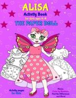 ALISA THE PAPER DOLL: ALISA Book for girls ages 4-8
