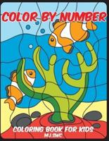 Color by Number Coloring Books for Kids