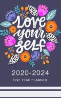 2020-2024 Monthly Planner Five Year Planner