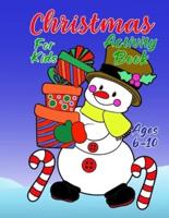Christmas For Kids Activity Book Ages 6-10