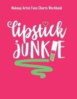 Lipstick Junkie - Makeup Artist Face Charts Workbook