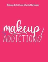 Makeup Addiction - Makeup Artist Face Charts Workbook