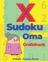 X Sudoku Oma Großdruck
