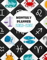 2020 - 2021 Monthly Planner