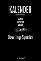 Kalender Für Bowling Spieler