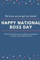 Happy National Boss Day
