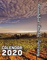 Beautiful Rustic Tuscany Calendar 2020