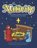 A Christmas Advent Calendar Coloring Book For Kids