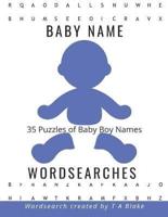 Baby Names Wordsearches