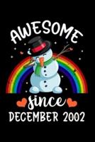 Awesome Since December 2002