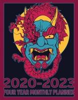 Dragon and Demon 2020 - 2023 Four Year Monthly Planner