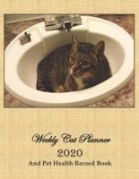 Weekly Cat Planner 2020 And Pet Health Record Book