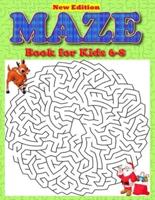 Maze Book for Kids 6-8
