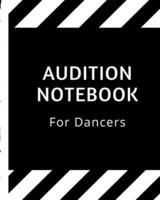 Audition Notebook For Dancers