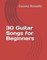 30 Guitar Songs for Beginners
