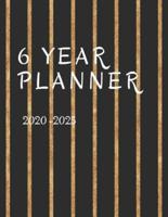 6 Year Planner 2020 - 2025