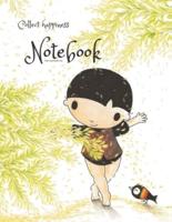 Collect Happiness Notebook for Handwriting ( Volume 11)(8.5*11) (100 Pages)