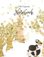Collect Happiness Notebook for Handwriting ( Volume 12)(8.5*11) (100 Pages)