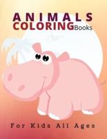 Animals Coloring Books For Kids All Ages