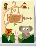 Animals Coloring Book Activity