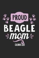 Proud Beagle Mom Calender 2020