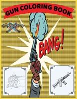 Gun Coloring Book Bang!