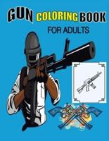 Gun Coloring Book For Adults
