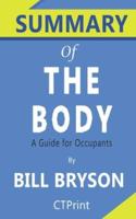 Summary of The Body by Bill Bryson - A Guide for Occupants