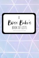 A Boss Babe's Book of Lists