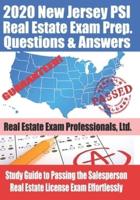 2020 New Jersey PSI Real Estate Exam Prep Questions and Answers