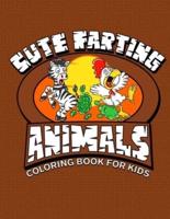 Cute Farting Animals Coloring Books For Kids