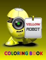 Yellow Robot Coloring Book.