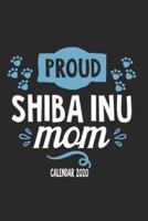 Proud Shiba Inu Mom Calenda 2020