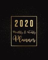 2020 Weekly & Monthly Planner