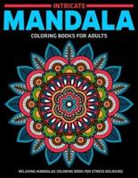 Intricate Mandala Coloring Books For Adults