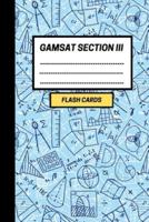 GAMSAT Section 3 Flashcards