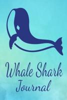 Whale Shark Journal