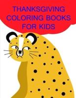 Thanksgiving Coloring Books for Kids
