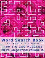 Word Search Book For Adults