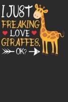 I Just Freaking Love Giraffes, Ok?