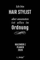 Kalender 2020 Für Hair Stylisten / Hair Stylist