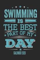 Swimming Is The Best Part Of My Day Calender 2020