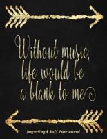 Without Music Life Would Be A Blank To Me