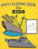 Navy Coloring Book For Kids
